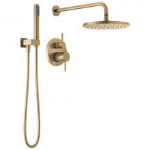 Delta Faucet 342702-CZ - Modern™ Monitor® 14 Series Shower with Raincan, Hand Shower & Rough Valve