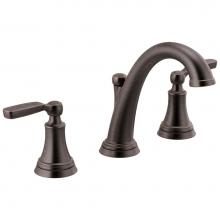 Delta Faucet 3532LF-RBMPU - Woodhurst™ Two Handle Widespread Bathroom Faucet