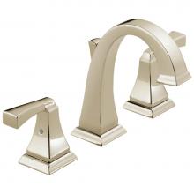 Delta Faucet 3551-PNMPU-DST - Dryden™ Two Handle Widespread Bathroom Faucet