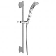 Delta Faucet 51579 - Universal Showering Components H2OKinetic® Single-Setting Slide Bar Hand Shower