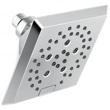 Delta Faucet 52664-PR - Universal Showering Components H2OKinetic®5-Setting Angular Modern Raincan Shower Head