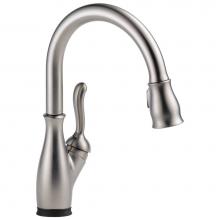 Delta Faucet 9178T-SP-DST - Leland® Single Handle Pull-Down Kitchen Faucet with Touch<sub>2</sub>O® and