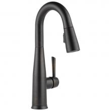 Delta Faucet 9913T-RB-DST - Essa® Single Handle Pull-Down Bar / Prep Faucet with Touch<sub>2</sub>O® Tec