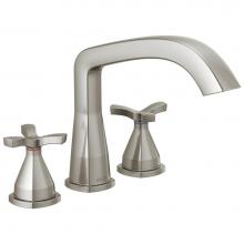 Delta Faucet T27766-SS-PR - Stryke® Three Hole Roman Tub Trim