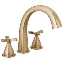 Delta Faucet T27776-CZ-PR - Stryke® Three Hole Roman Tub Trim