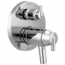 Delta Faucet T27T859 - Trinsic® Contemporary Two Handle TempAssure® 17T Series Valve Trim with 3-Setting Integr