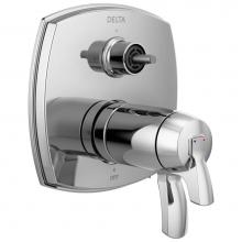 Delta Faucet T27T876-LHP - Stryke® 17 Thermostatic Integrated Diverter Trim with Three Function Diverter Less Diverter H