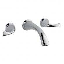 Delta Faucet T3592LF-WL - Delta Addison: Two Handle Wall Mount Bathroom Faucet