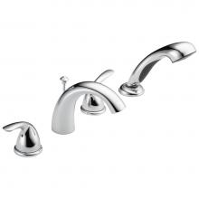 Delta Faucet T4705 - Classic Roman Tub with Hand Shower Trim