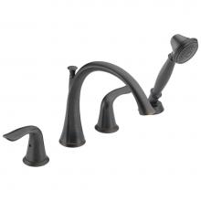 Delta Faucet T4738-RB - Lahara® Roman Tub with Handshower Trim