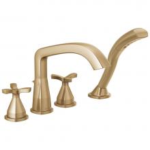 Delta Faucet T47766-CZ-PR - Stryke® Roman Tub Trim with Hand Shower