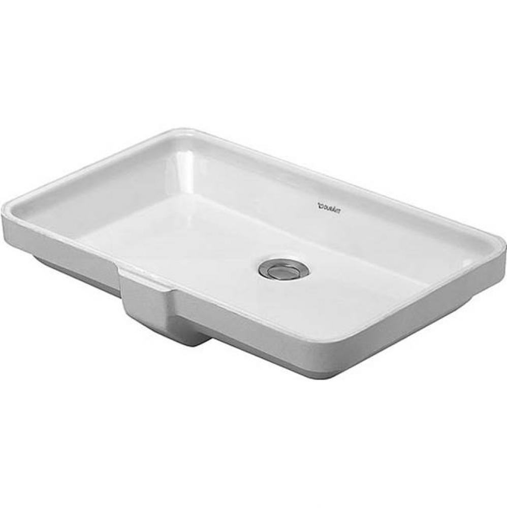 Duravit 2nd floor Drop-In Bathroom Sink  White