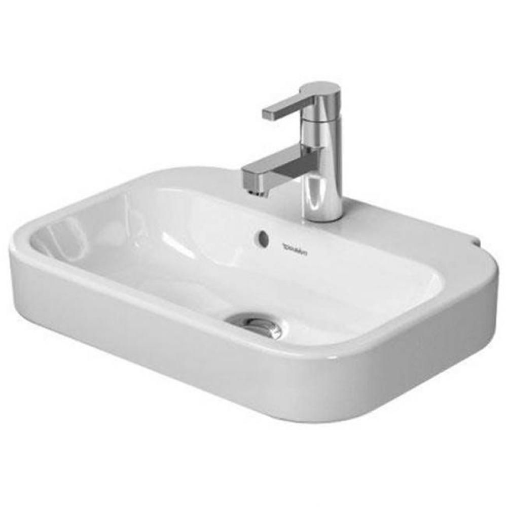 Duravit Happy D.2 Small Handrinse Sink White with WonderGliss