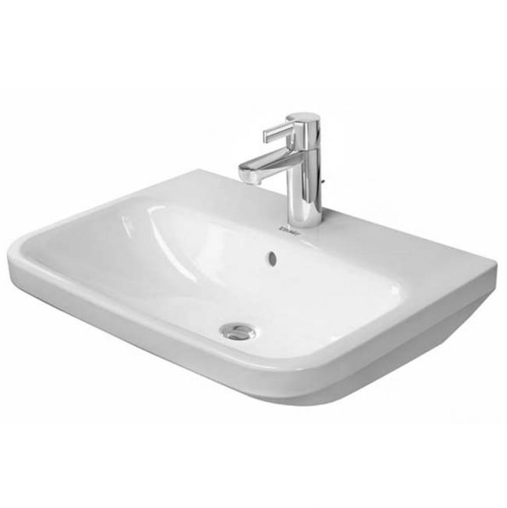 Duravit DuraStyle Wall-Mount Sink White with WonderGliss