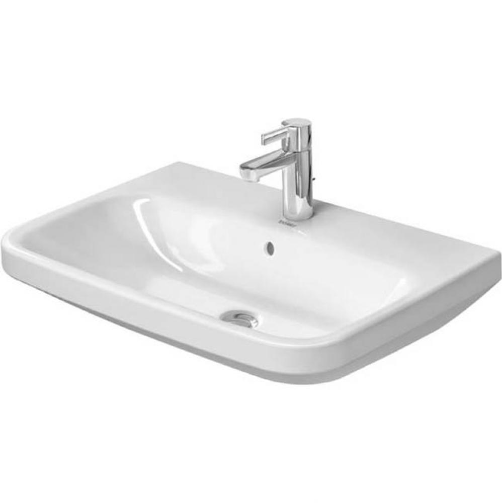 Duravit DuraStyle Wall-Mount Sink White with WonderGliss