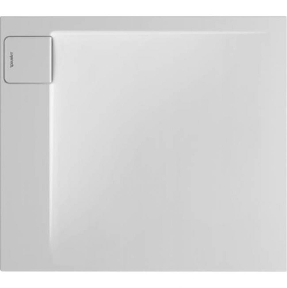 Shower tray P3 Comforts 900x800mm white,rectangle,corner