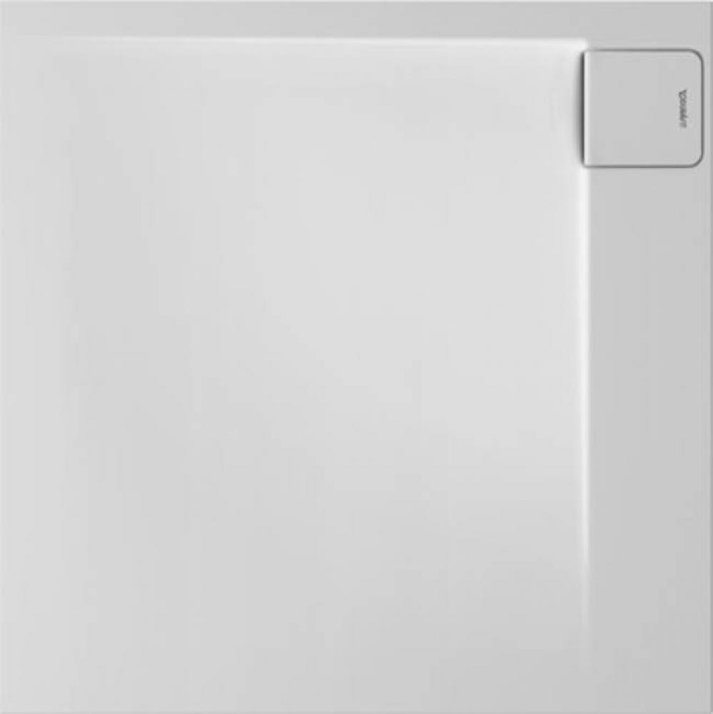 Shower tray P3 Comforts 900x900mm white, square, corner right,