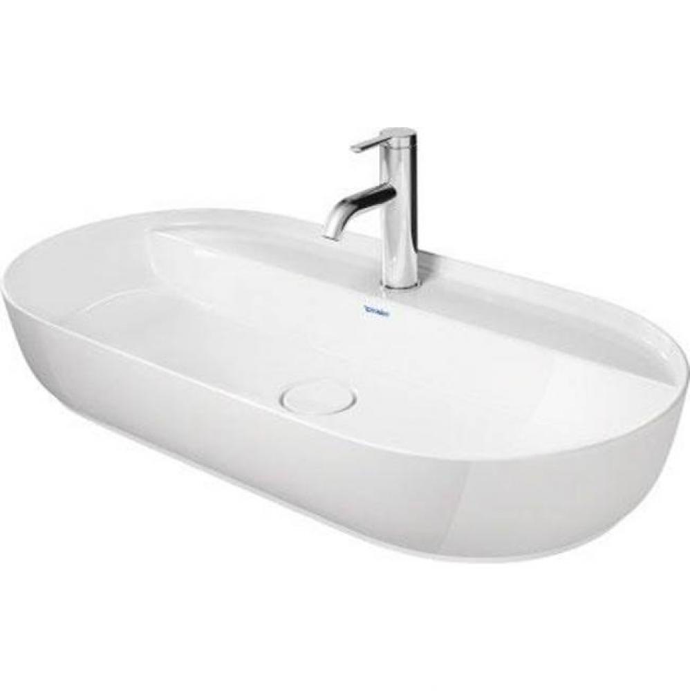 Duravit Luv Washbowl White|Sand with WonderGliss