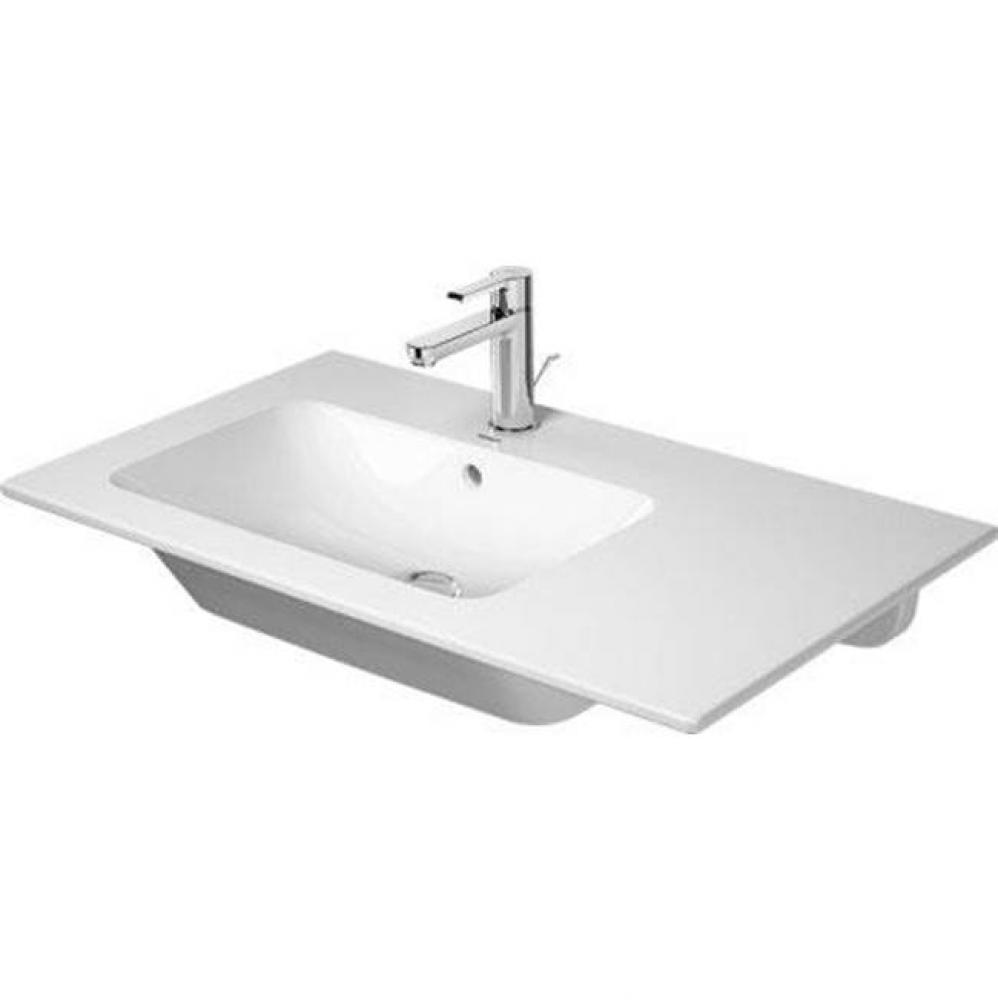 Duravit ME by Starck Vanity Sink White with WonderGliss