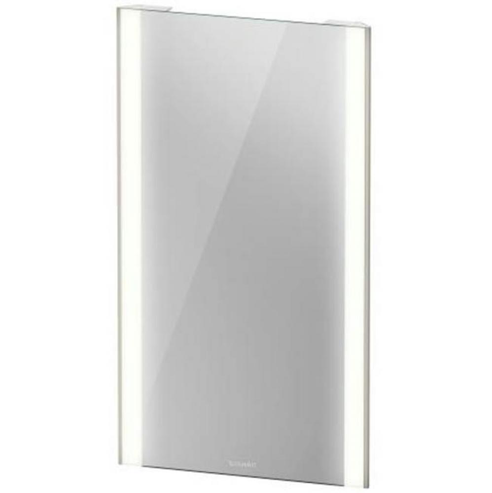 Duravit XViu Mirror with lighting  Champagne Matte