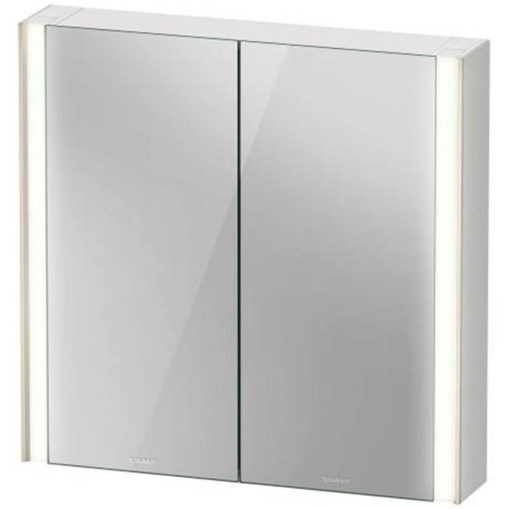 Duravit XViu Mirror Cabinet with lighting  Champagne Matte