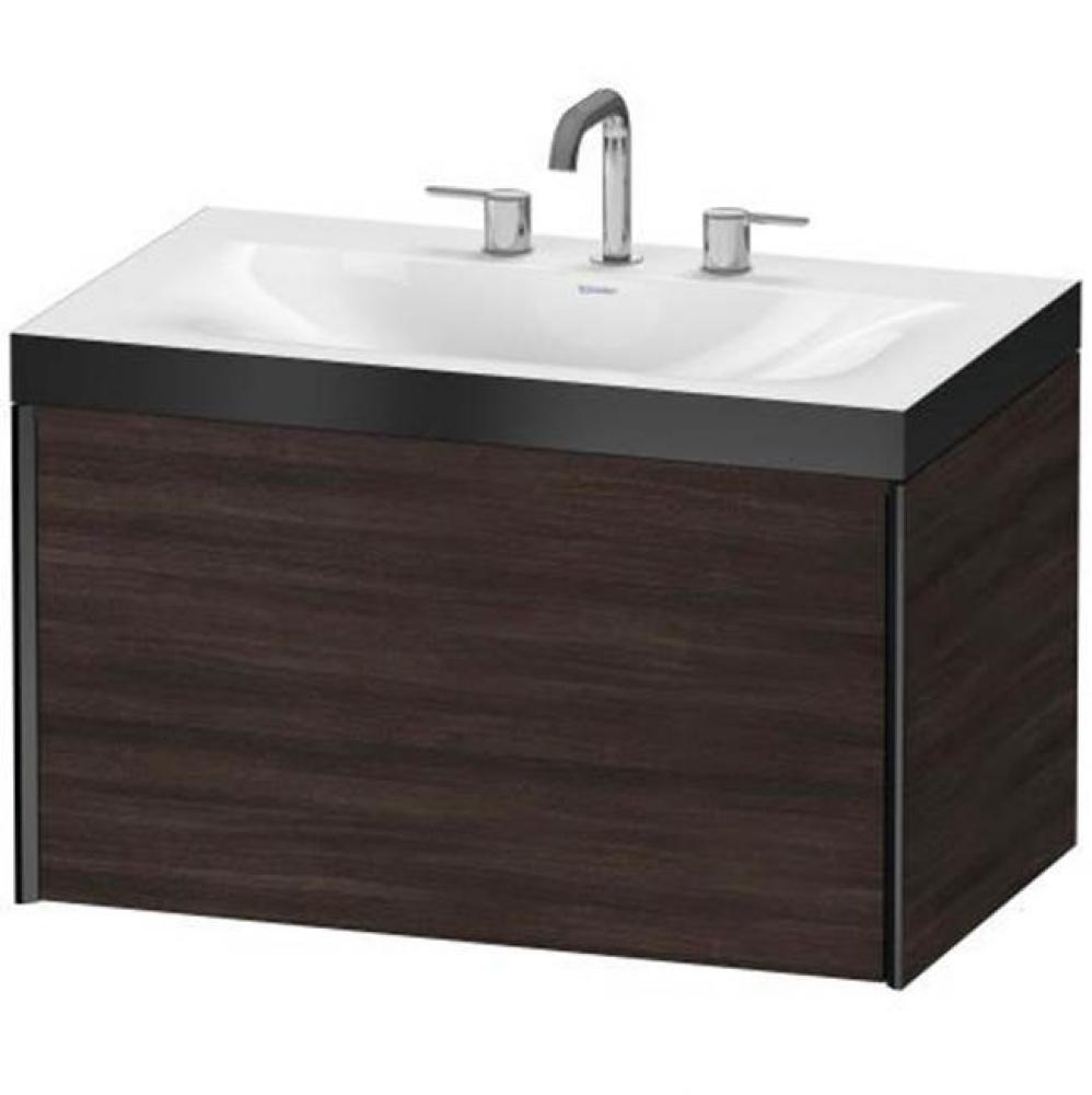 Duravit XViu C-Bonded Wall-Mounted Vanity  European Oak