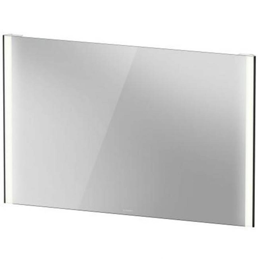 Duravit XViu Mirror with lighting  Black Matte