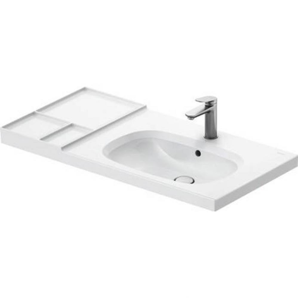 Duravit Aurena Wall Mounted Sink White High Gloss