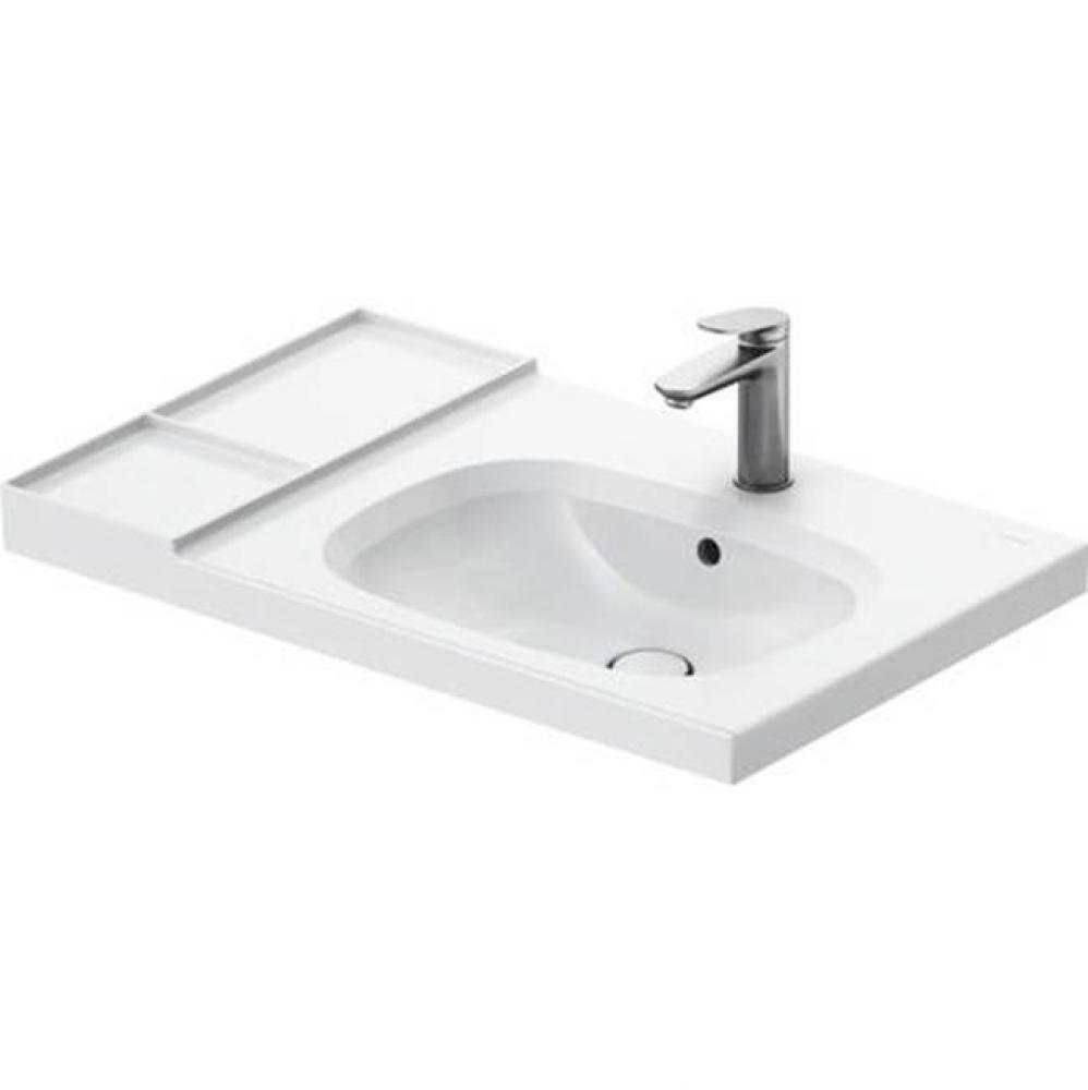 Duravit Aurena Wall Mounted Sink White High Gloss