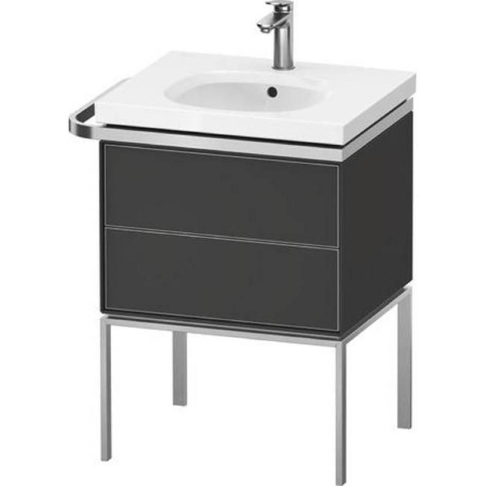 Duravit Aurena Vanity Cabinet Graphite Satin Matte