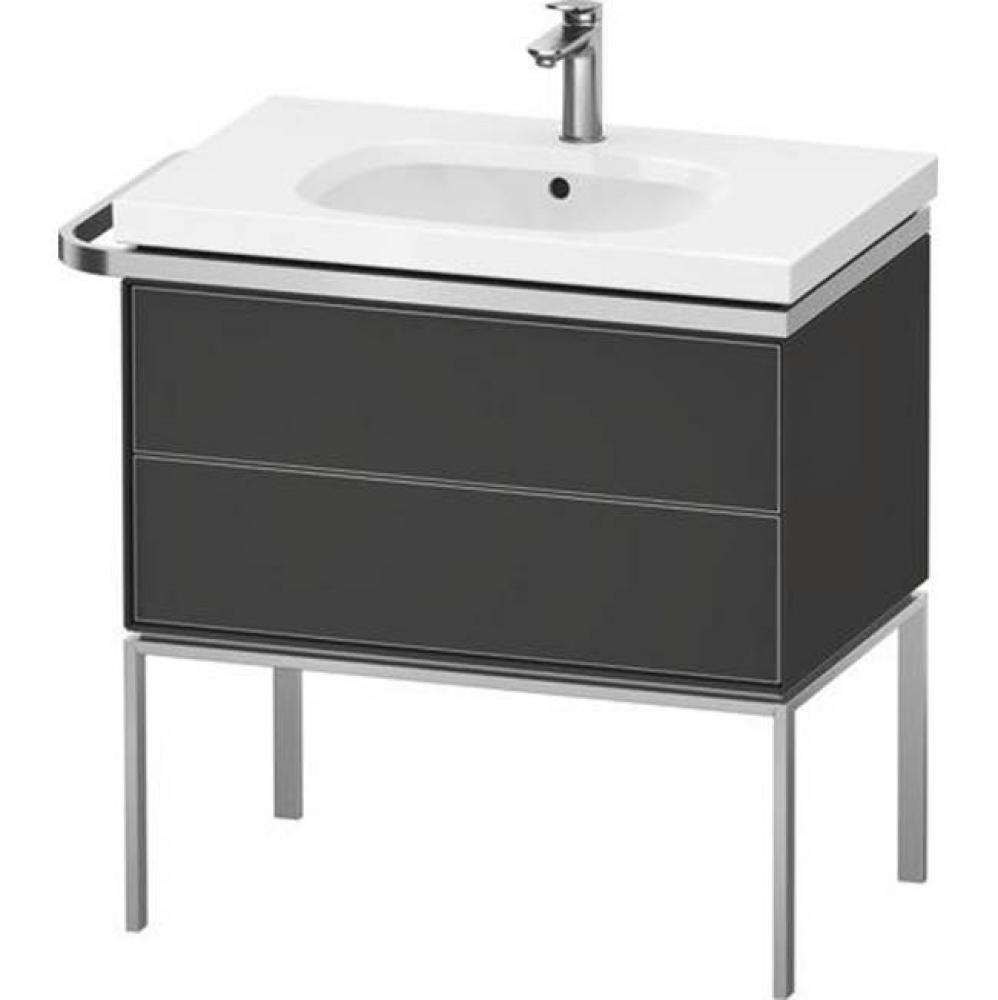 Duravit Aurena Vanity Cabinet Graphite Satin Matte