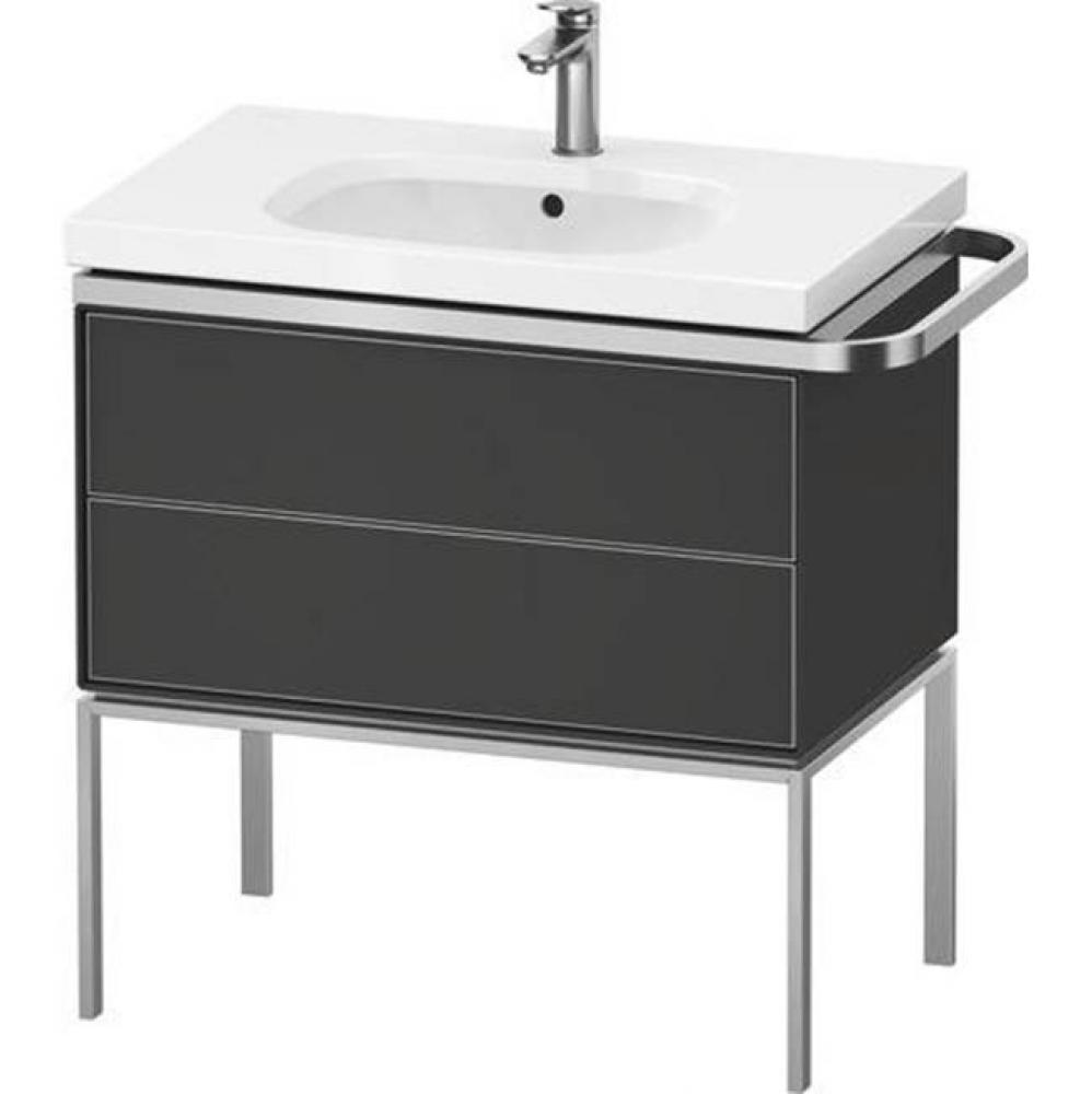 Duravit Aurena Vanity Cabinet Graphite Satin Matte