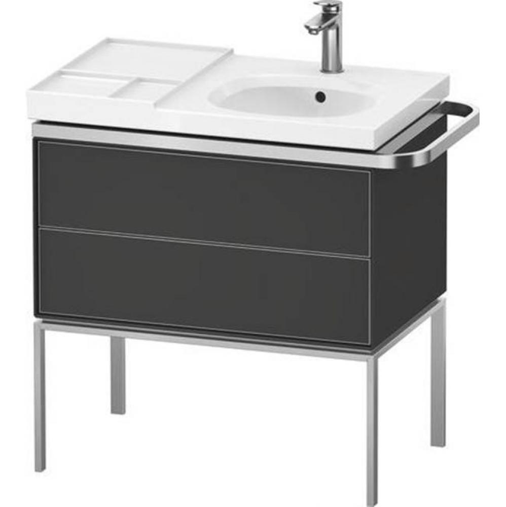 Duravit Aurena Vanity Cabinet Graphite Satin Matte