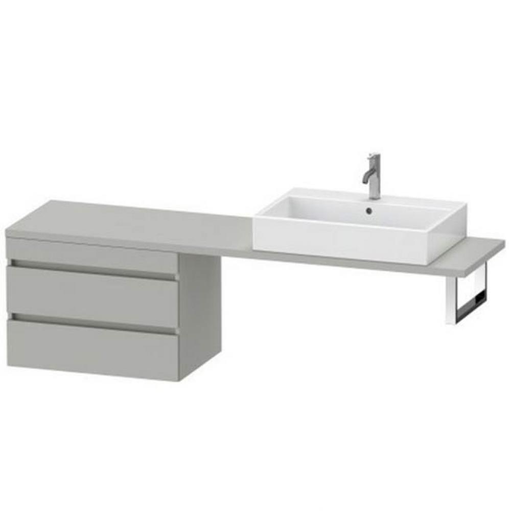 Duravit DuraStyle Low Cabinet for Console  White High Gloss