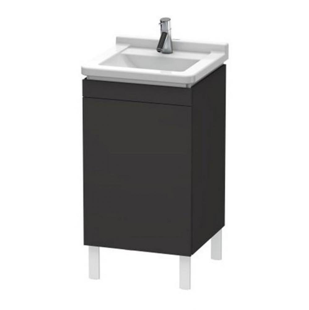 Duravit L-Cube Floor Standing Vanity Unit  Graphite Super Matte