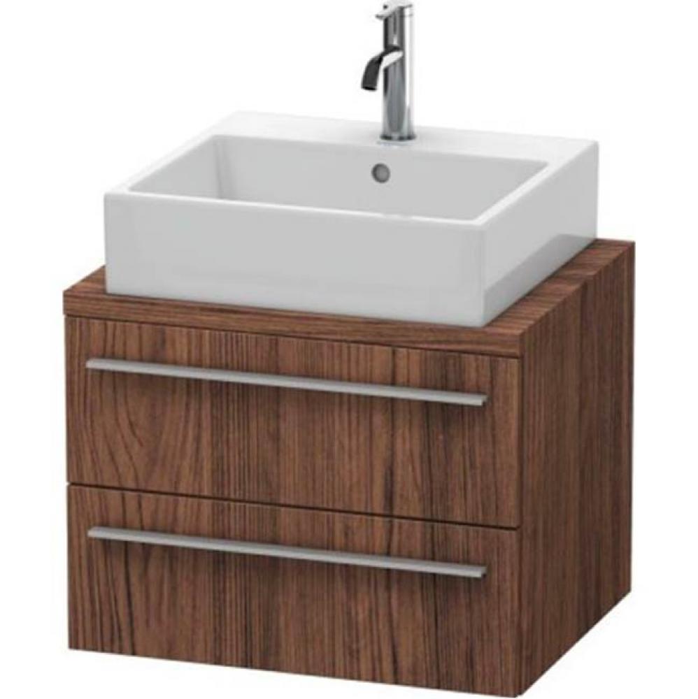 Duravit X-Large Vanity Unit for Console  Dark Walnut