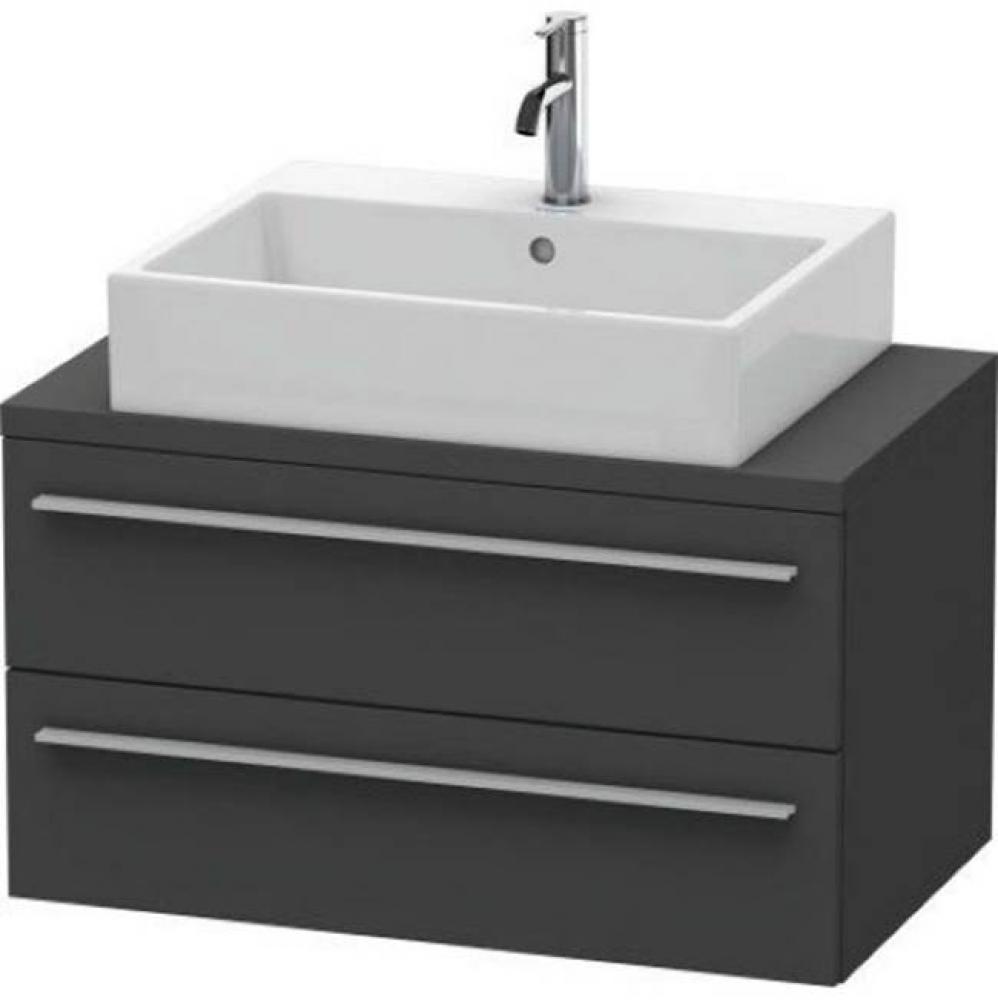 Duravit X-Large Vanity Unit for Console  Graphite Matte