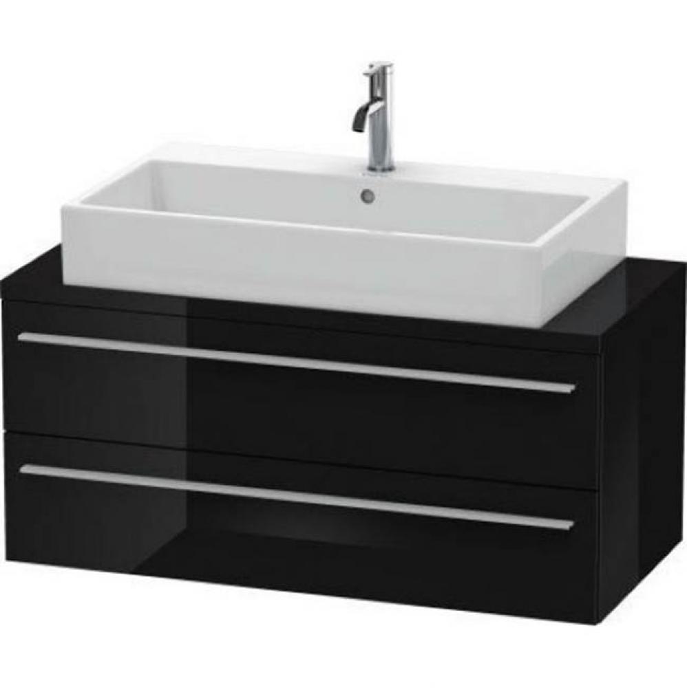 Duravit X-Large Vanity Unit for Console  Black High Gloss