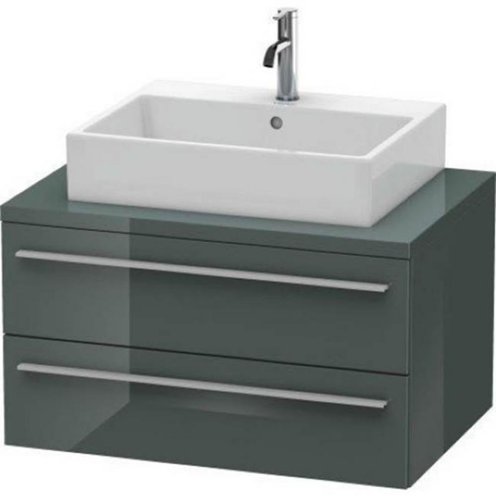 Duravit X-Large Vanity Unit for Console  Dolomiti Gray High Gloss