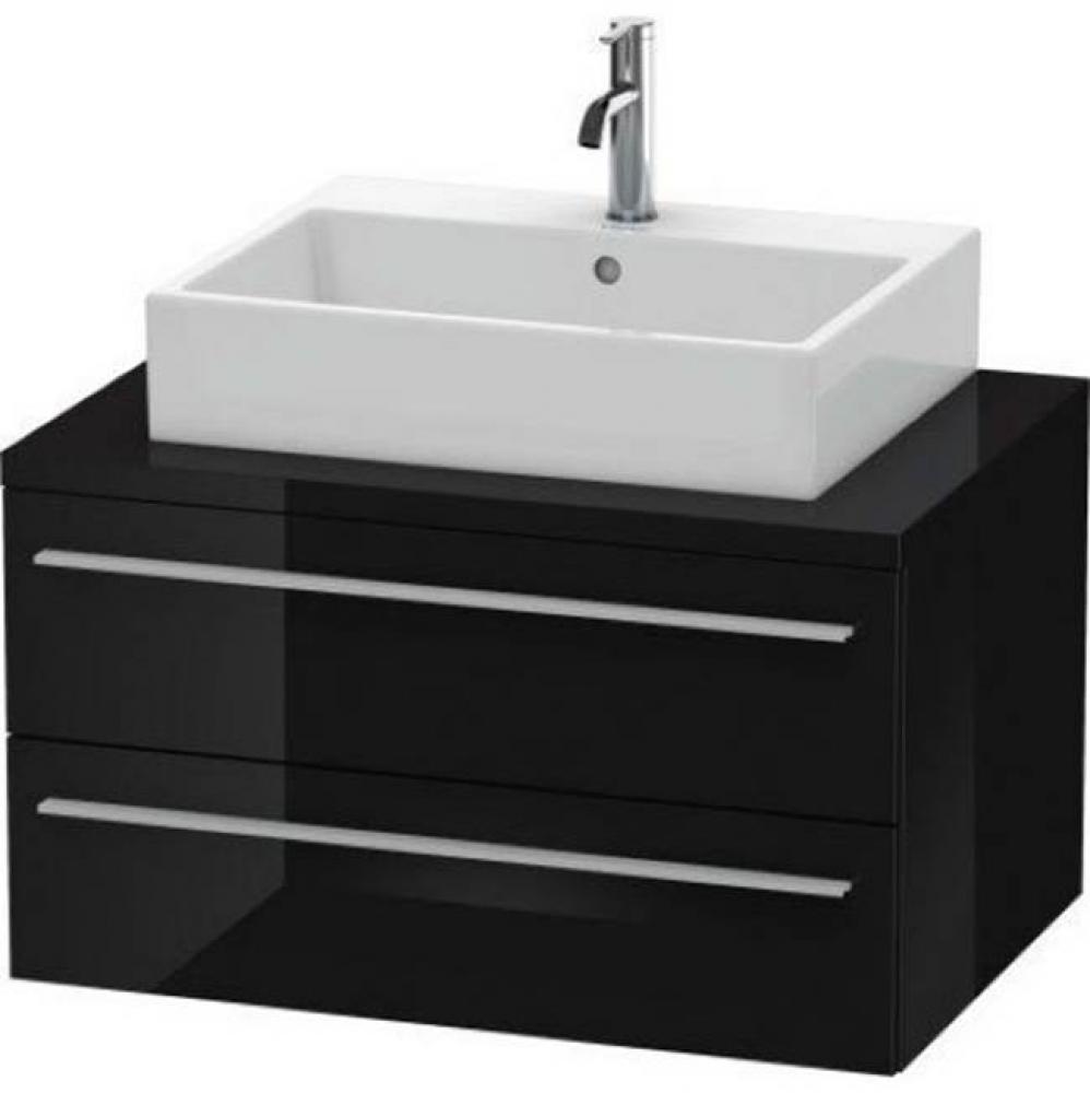 Duravit X-Large Vanity Unit for Console  Black High Gloss