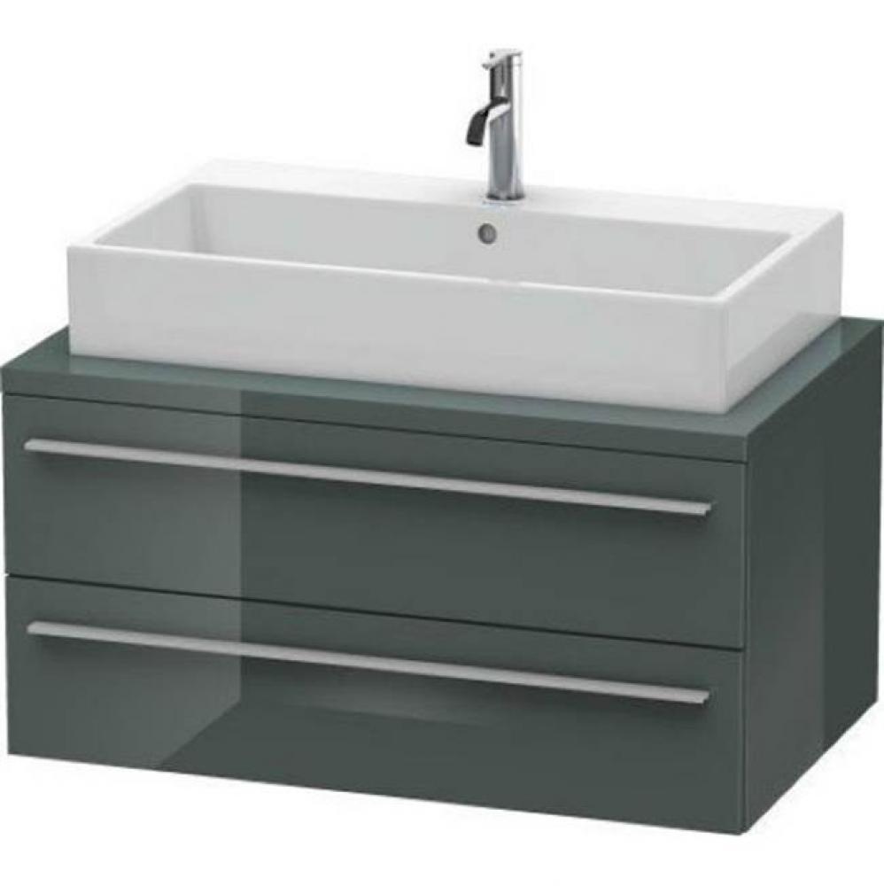 Duravit X-Large Vanity Unit for Console  Dolomiti Gray High Gloss