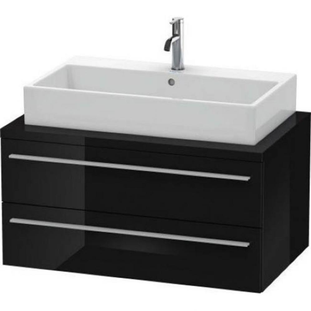 Duravit X-Large Vanity Unit for Console  Black High Gloss