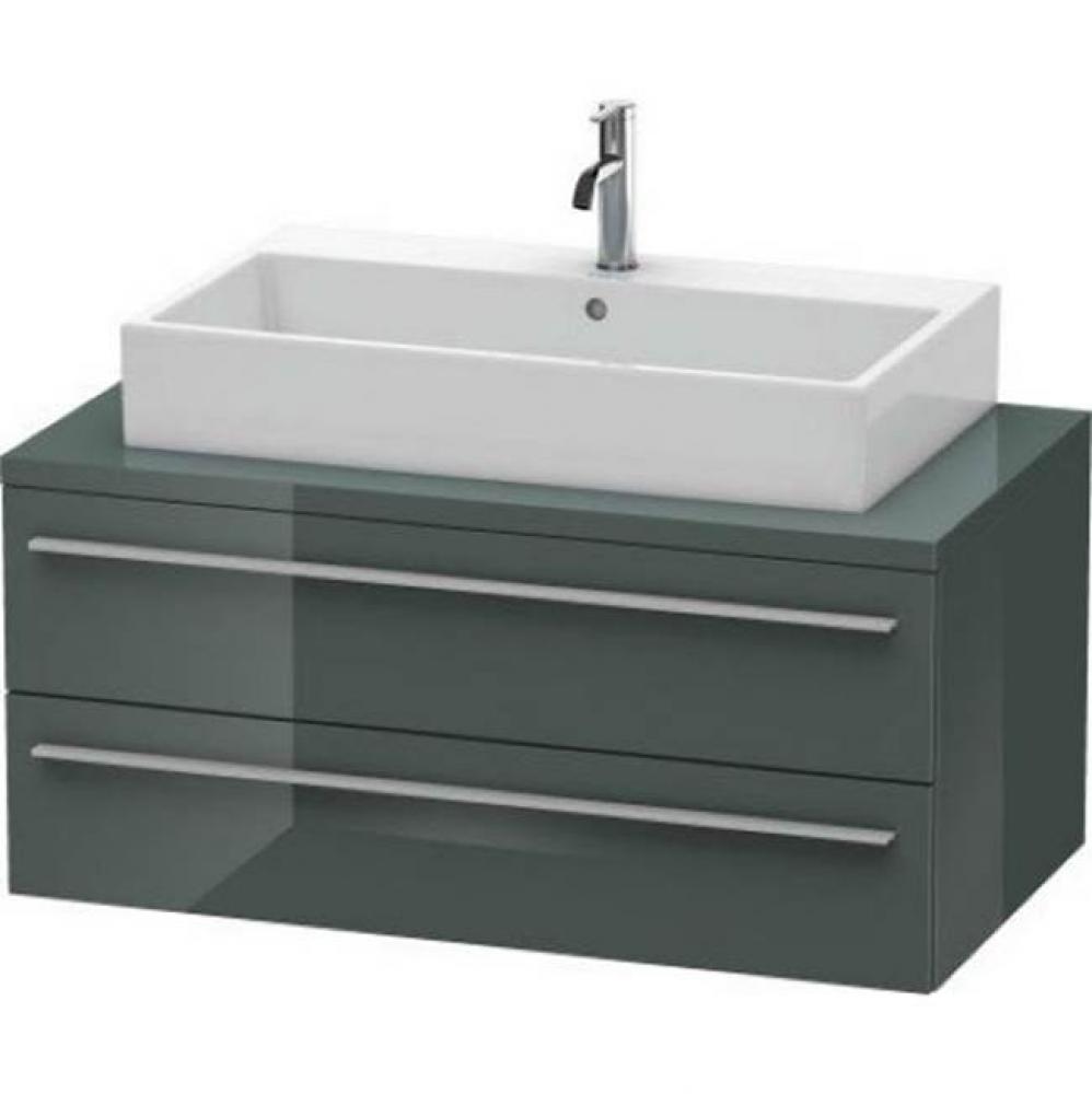 Duravit X-Large Vanity Unit for Console  Dolomiti Gray High Gloss