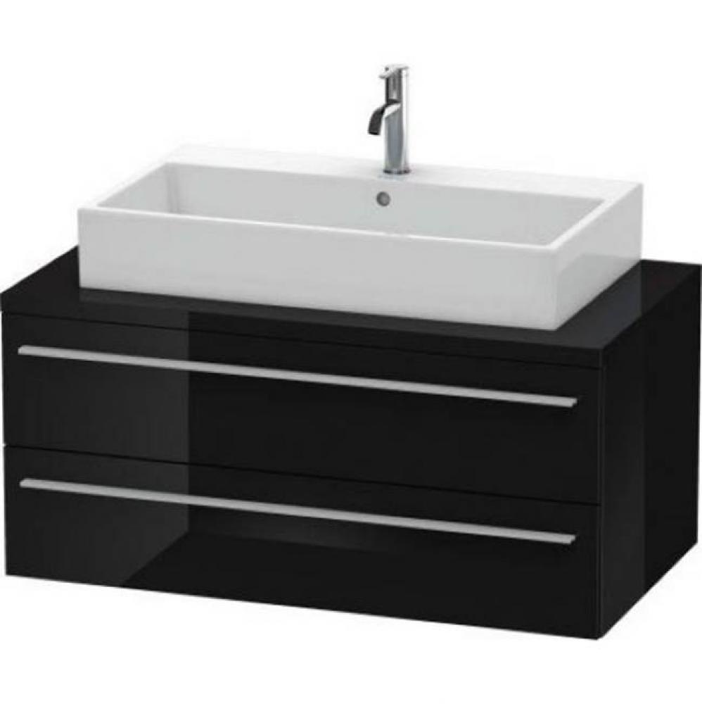 Duravit X-Large Vanity Unit for Console  Black High Gloss