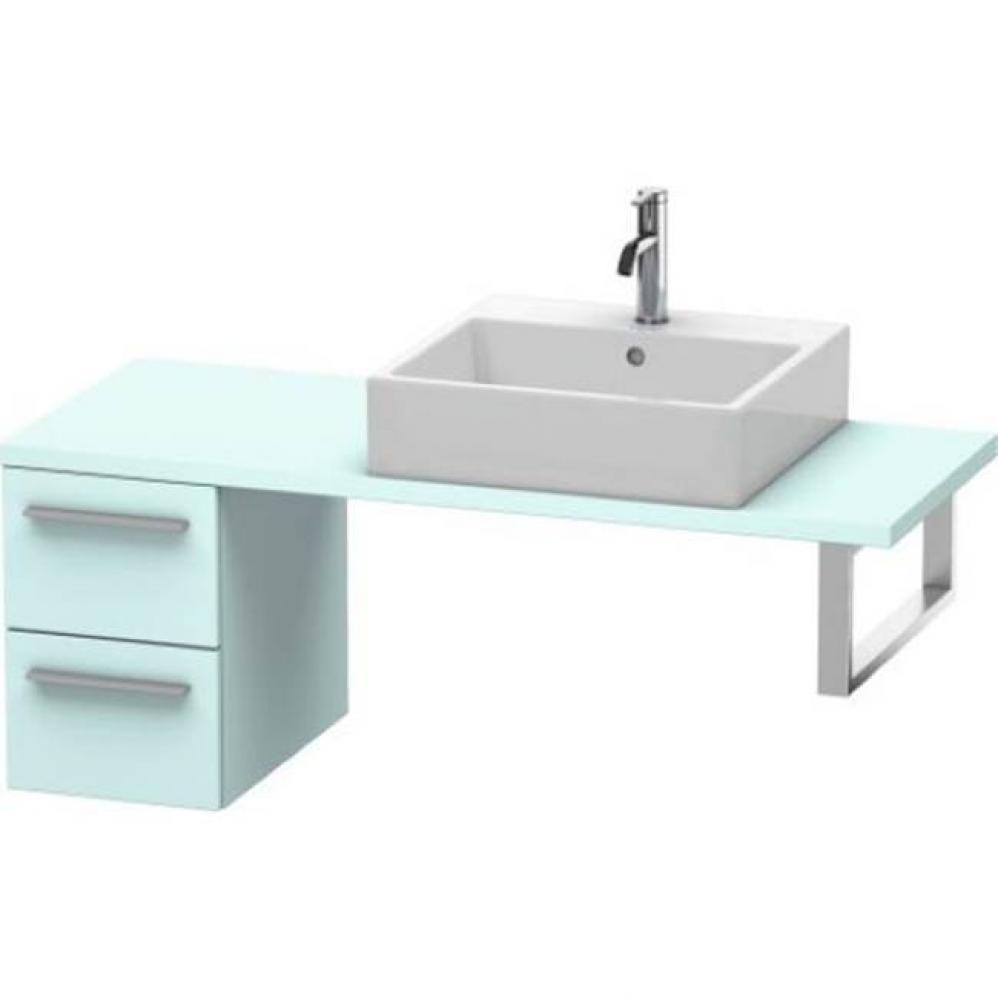 Duravit X-Large Vanity Unit for Console  Light Blue Matte