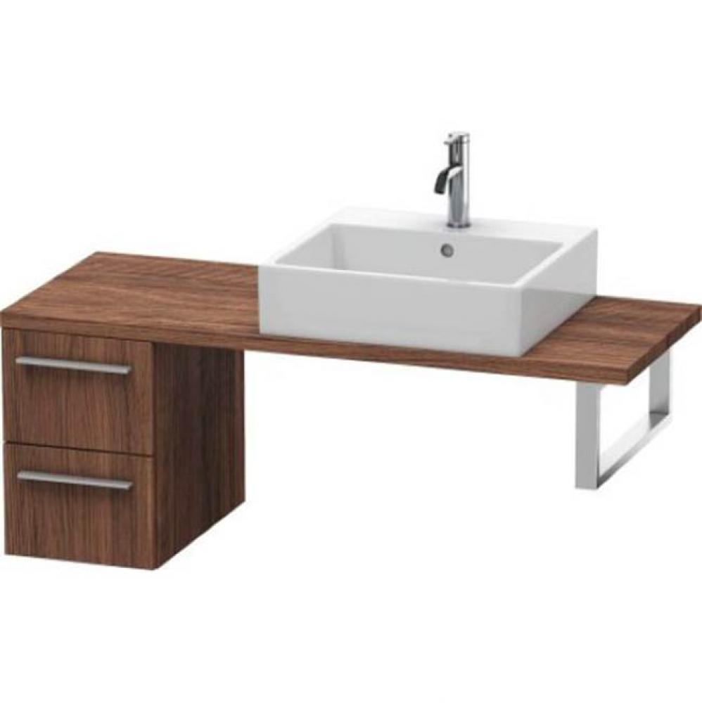 Duravit X-Large Vanity Unit for Console  Dark Walnut