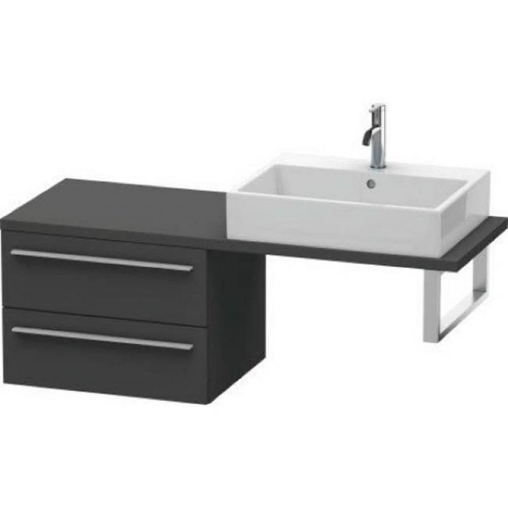 Duravit X-Large Vanity Unit for Console  Graphite Matte