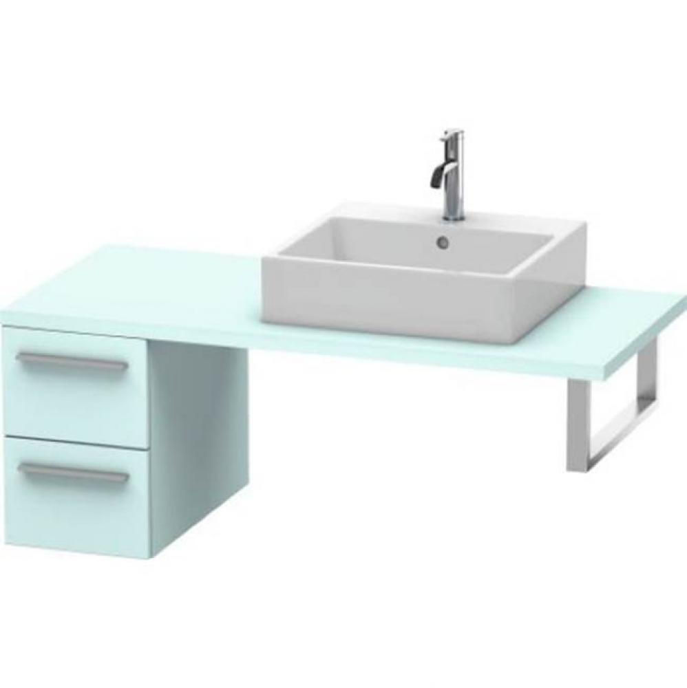 Duravit X-Large Vanity Unit for Console  Light Blue Matte