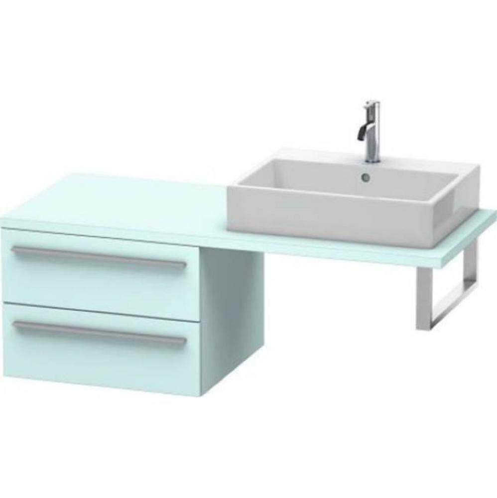 Duravit X-Large Vanity Unit for Console  Light Blue Matte