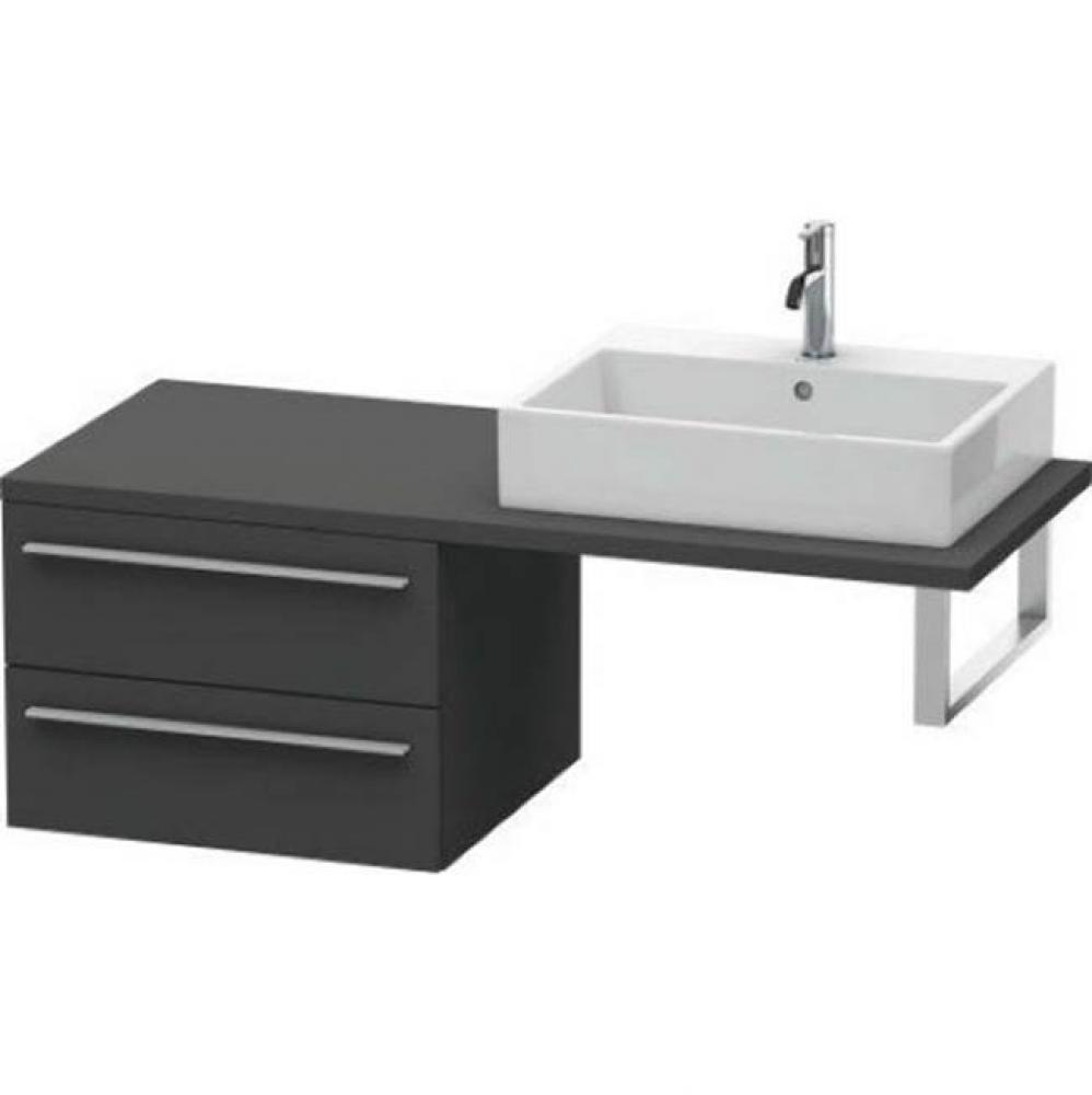 Duravit X-Large Vanity Unit for Console  Graphite Matte